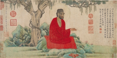 《红衣罗汉图》