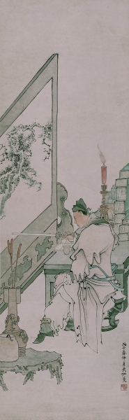 人物（国画） 清 任薰