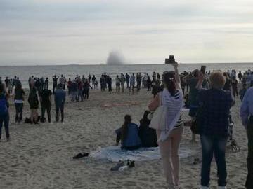 意大利飞行表演空军战斗机坠海 飞行员遇难