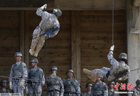 资料图：驻韩美军。