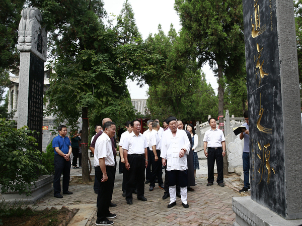 2在河南洛阳下清宫调研