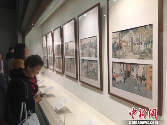 清代“红楼迷”孙温耗尽半生绘制“红楼故事”山西首展