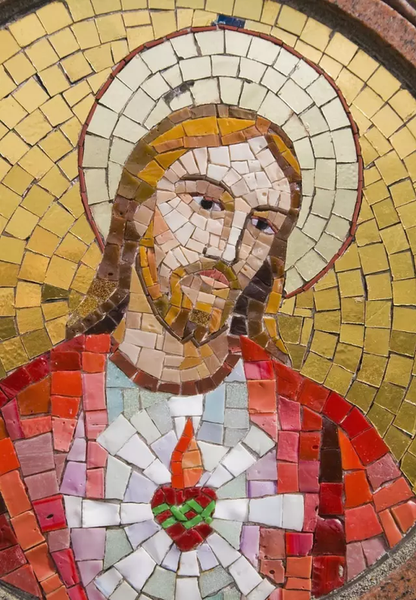 这个时期的马赛克作品大多都和宗教有着密切联系。