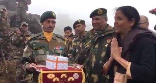 因“天气原因”，印女防长取消考察洞朗行程