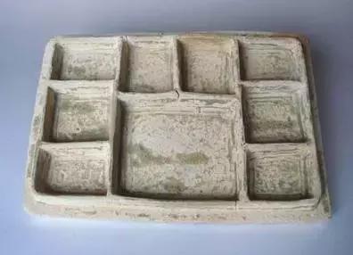 越窑方格盒，浙东越窑青瓷博物馆