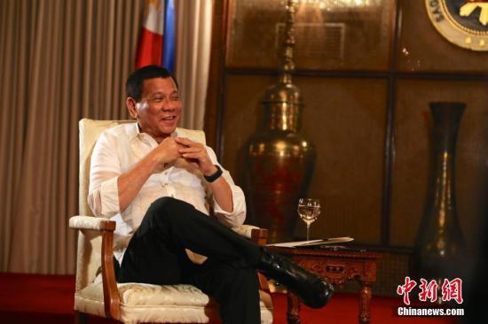 资料图：菲律宾总统杜特尔特。 中新社记者 钟欣 摄