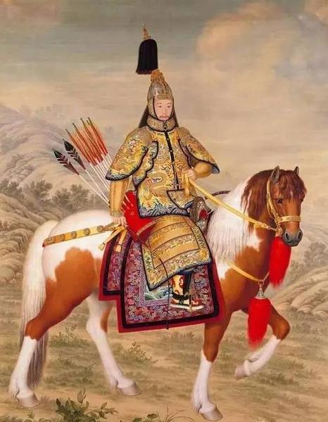 《乾隆大阅图》 郎世宁