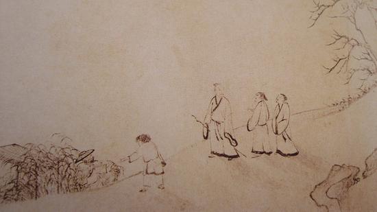 《后赤壁赋》局部图