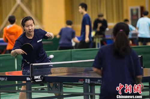 施美佳在比赛中。 <a target='_blank' href='http://www.chinanews.com/' >中新网</a> 翟璐 摄