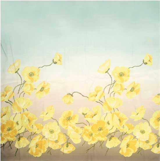 独幅印花绒 ［法国］ 19世纪 印花 （装饰艺术）