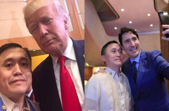 多国首脑坚持要求和菲总统助理自拍 他啥来头？