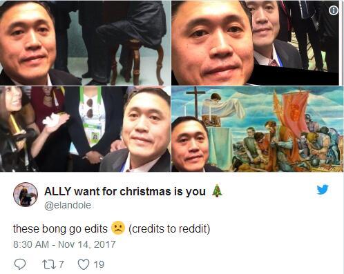 多国首脑坚持要求和菲总统助理自拍 他啥来头？