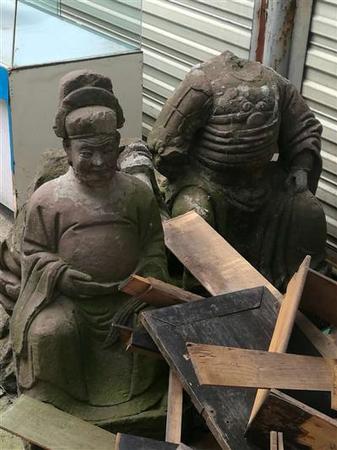 安居破获佛头被盗案 疑犯用棉被包裹佛头合力推下来