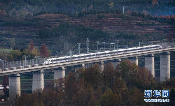 西成高铁全线模拟运行5