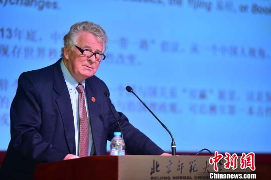 夏威夷大学资深教授安乐哲演讲。主办方供图