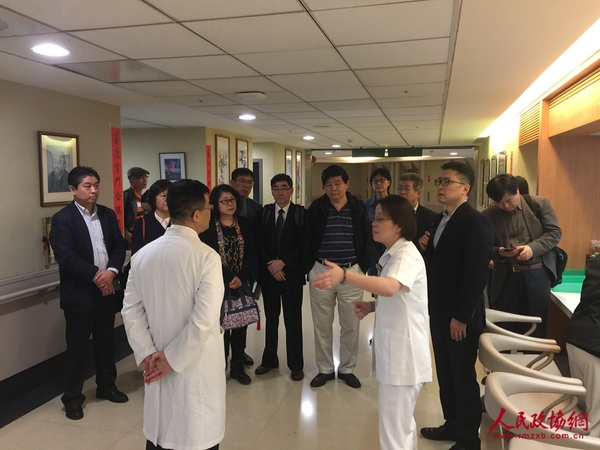 3-大陆专家学者参观台湾长庚纪念医院