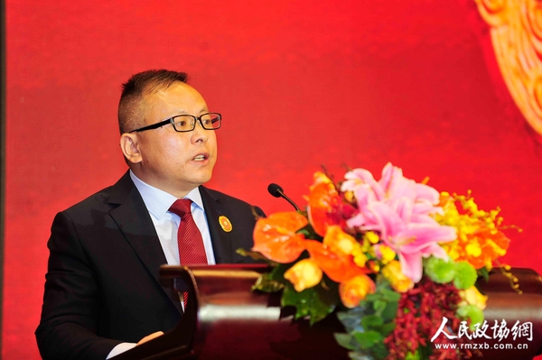 创义美总裁王文刚讲话