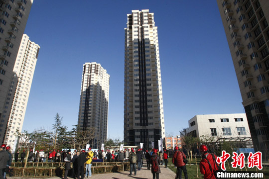 资料图：北京衙门口保障房小区。<a target='_blank' href='http://www.chinanews.com/'>中新社</a>发 张家瑞 摄