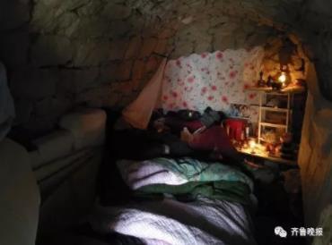 济南有个山顶洞人 80后男子穴居洞中金句不断