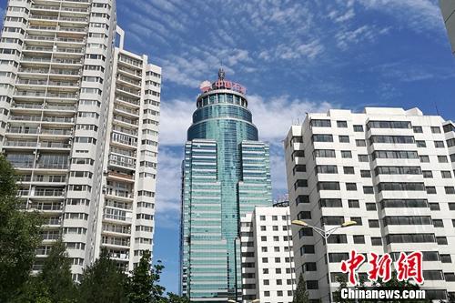 北京市亚运村北辰附近某小区楼外景。<a target='_blank' href='http://www.chinanews.com/' >中新网</a> 程春雨 摄