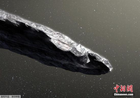 资料图：人类首次在太阳系内发现系外天体。