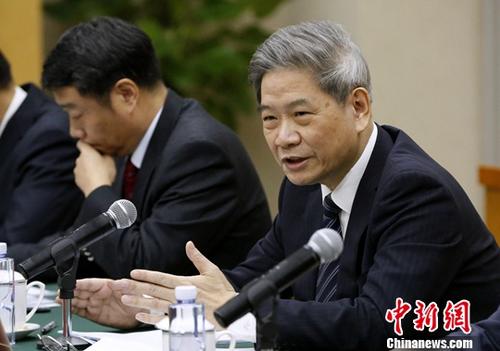 资料图：中共中央台办主任张志军。<a target='_blank' href='http://www.chinanews.com/'>中新社</a>记者 李慧思 摄