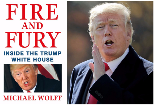 曝特朗普猛料新书在美火爆 白宫人员:一本垃圾书