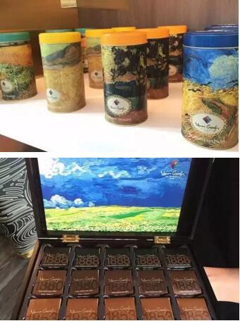 还有各色精致糕点、咖啡（你能看出来源于哪幅画啵？）