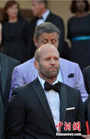 资料图：好莱坞动作影星杰森·斯坦森。<a target='_blank' href='http://www.chinanews.com/'>中新社</a>发 龙剑武 摄