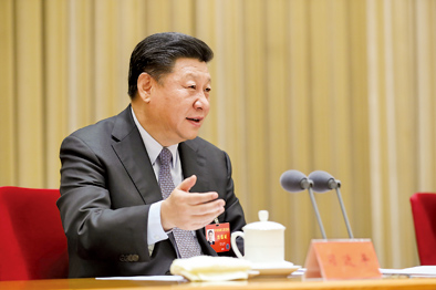 2017年12月28日至29日，中央农村工作会议在北京举行。习近平在会上发表重要讲话。新华社记者 丁林 摄