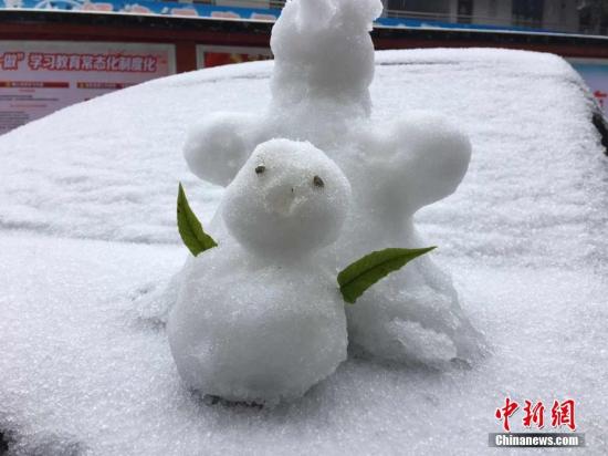 资料图：福建雪天。钟兴利 摄