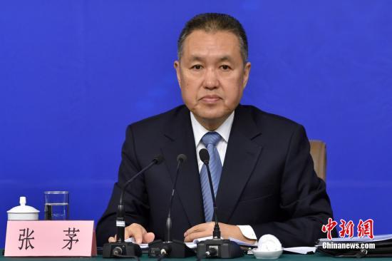 国家工商行政管理总局局长张茅。 中新社记者 金硕 摄