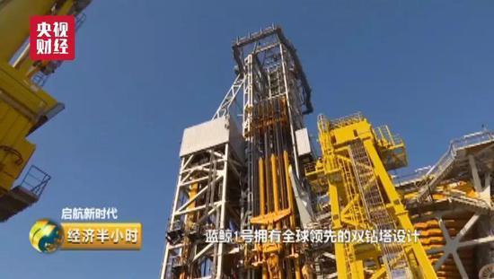 杨鹏 ：像这样一个双钻塔的钻井系统，从技术参数的角度说，能提高30%的效率。