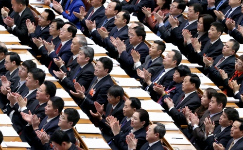 （10）十三届全国人大一次会议举行第二次全体会议