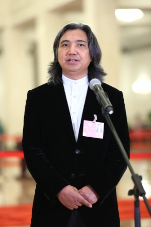 （1）全国政协委员接受采访