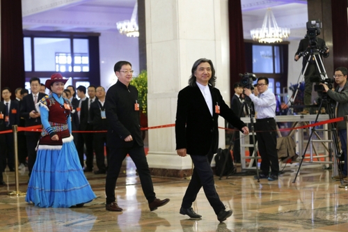 （14）全国政协委员接受采访