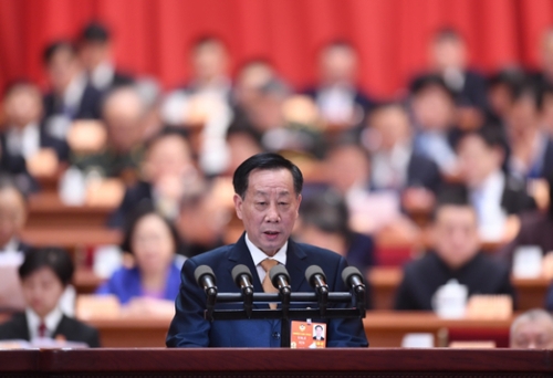 （7）全国政协十三届一次会议第三次全体会议大会发言