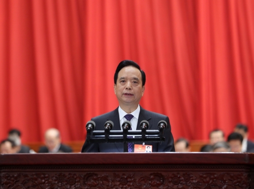 （3）十三届全国人大一次会议举行第四次全体会议