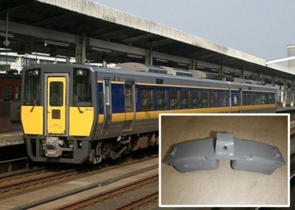 日本高铁再出事故:途中刹车部件脱落 车底冒火花