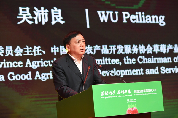 江苏省农业产业委员会主任吴沛良发言