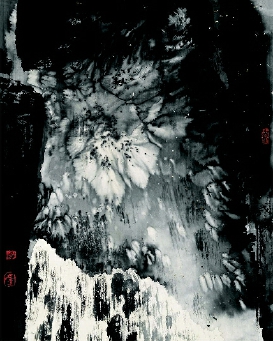     润下  全国政协委员  冯远  作