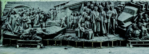     沅陵会师（局部）    杨奇瑞  刘元捷  赵彦龙  周增强  主创