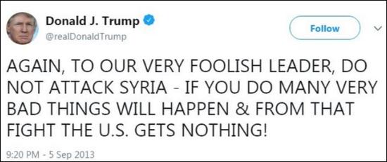 未经授权对叙打击 英法领导人被批跟在特朗普后面