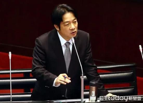 赖清德叫嚣:台湾是不必宣布独立的主权独立国家