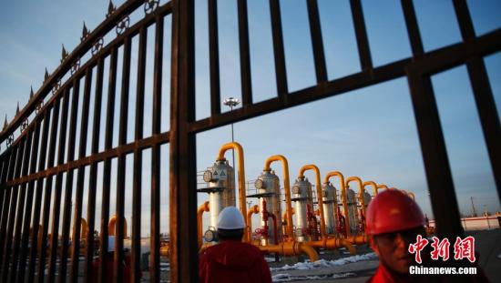 资料图：气田输气站。 <a target='_blank' href='http://www.chinanews.com/'>中新社</a>发 刘关关 摄