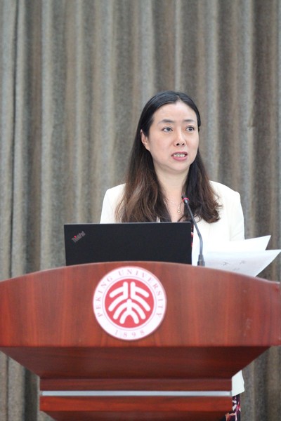 民盟北大委员会李玮主委介绍 “不忘初心，口述历史”活动情况