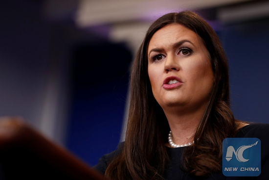 白宫发言人:美朝首脑会将如期举行 没收到取消通知