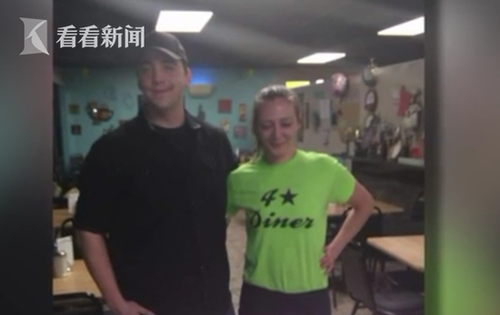 卡车司机点外卖得知服务生贫困 留下2000美元小费
