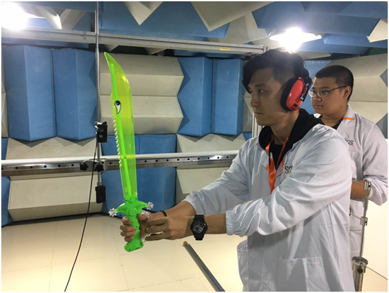 图片拍摄地点：SGS通标标准技术服务有限公司深圳玩具实验室