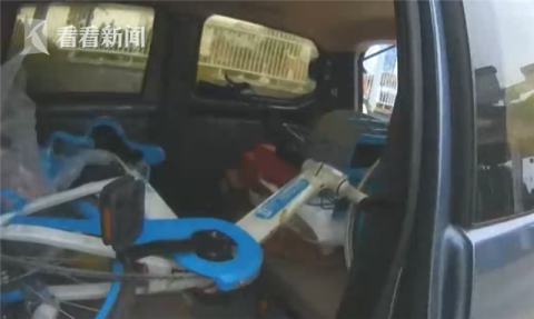 男子驱车400多公里拉辆共享单车回老家:用来买菜